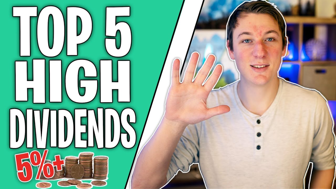 Top 5 High Dividend Paying Stocks for 2021 🔴 (I'm Loading Up!)