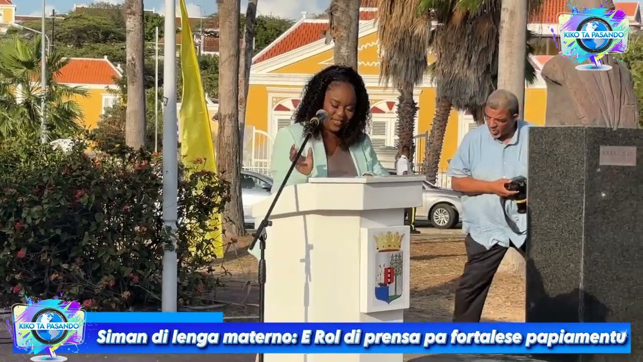 Siman di lenga materno: E rol di prensa pa fortalese papiamentu