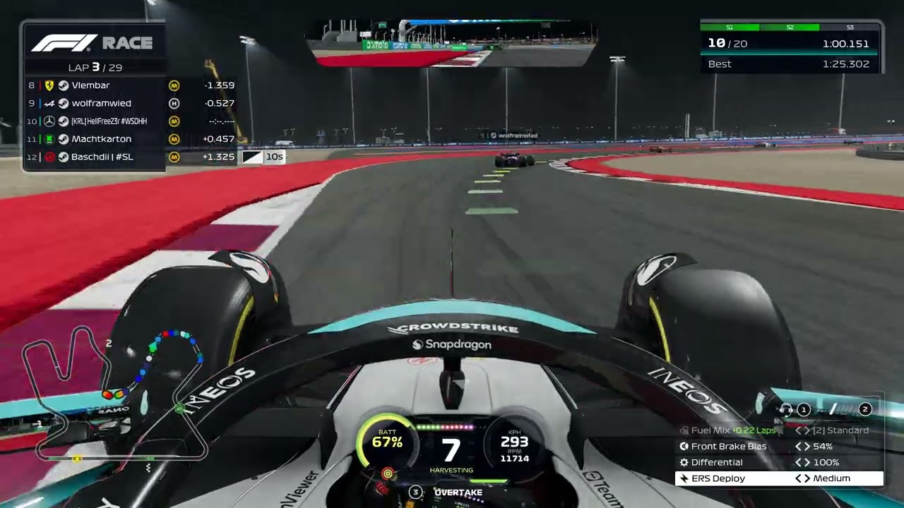 F1 25 | Quatar GP | KRL Season 25/26 | 17. Rennen | Quali so lala + DRS-Zug