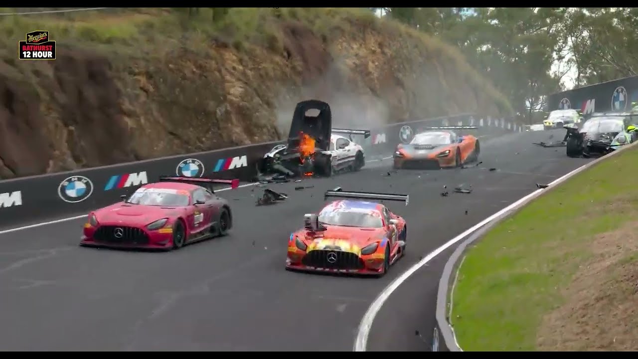Massive accident on Mount Panorama - IGTC - February 15, 2026