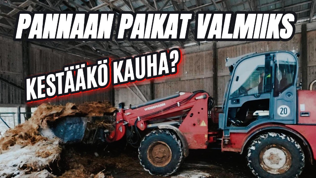 Paikat valmiiksi poikimiskautta varten