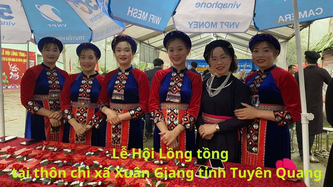Lễ Hội lồng tồng tại thôn chì xã Xuân Giang tỉnh Tuyên quang