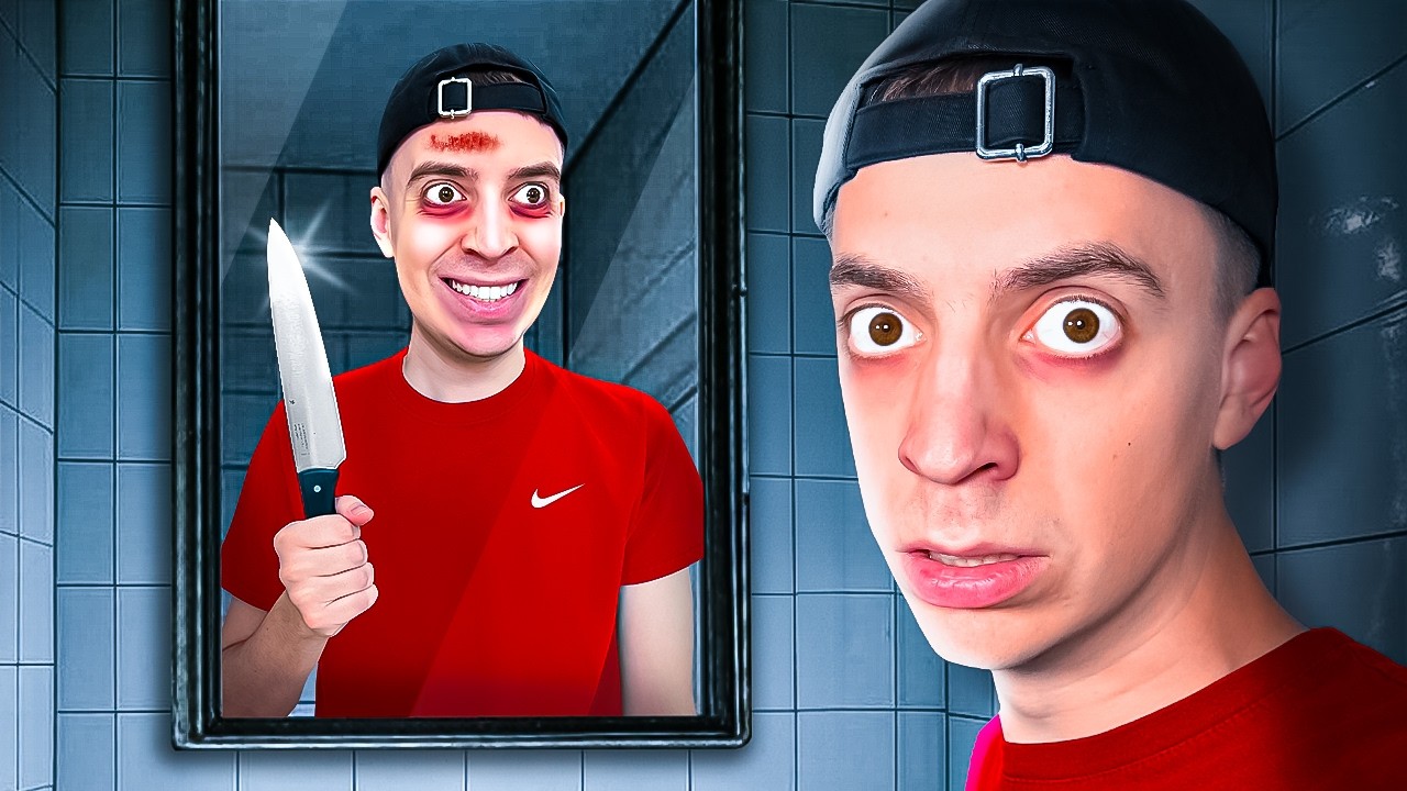 REDE niemals mit DEINEM SPIEGELBILD um 3:00 NACHTS! 😭 (gefährlich)