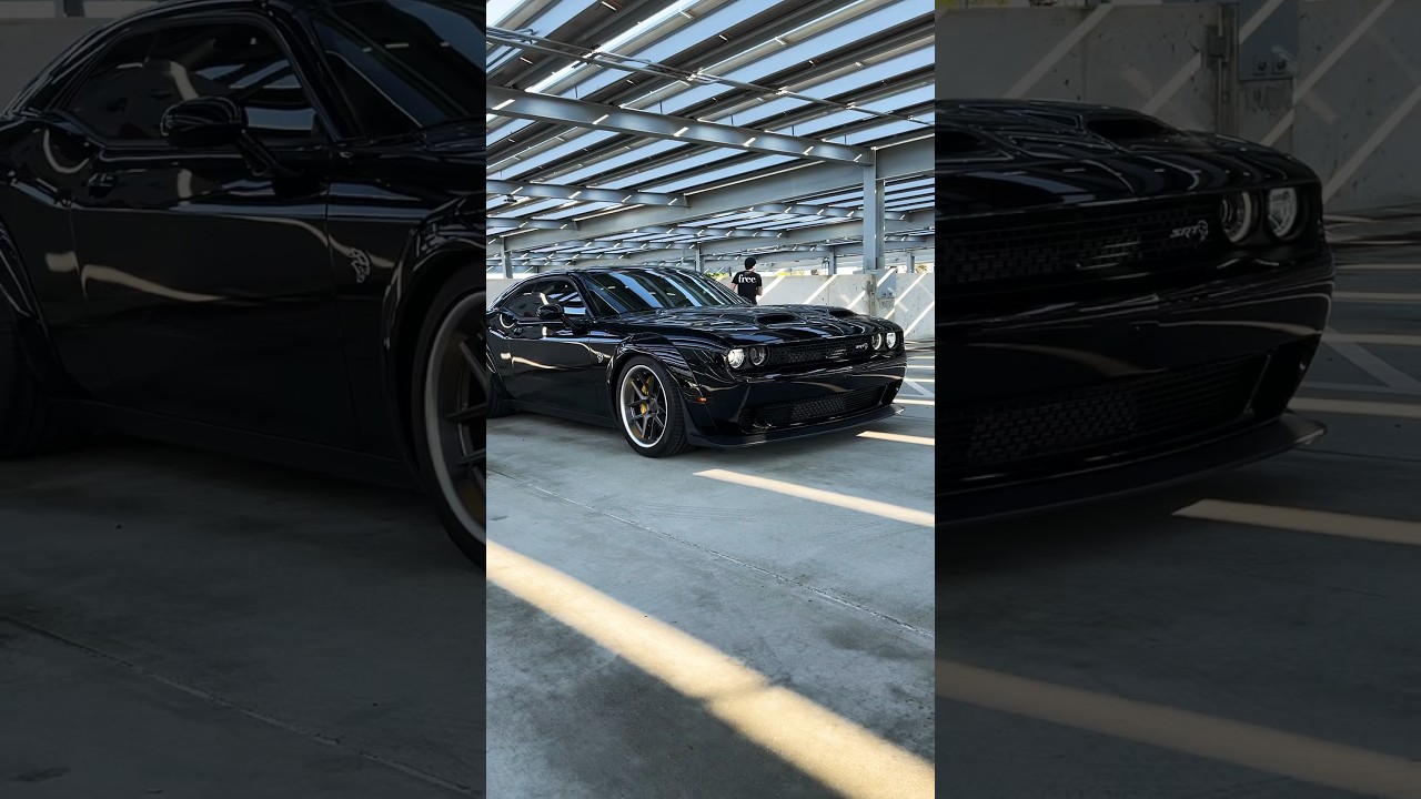 2023 Hellcat Challenger start & idle 😮&zwj;💨 #hellcat #shorts #srt #dodge