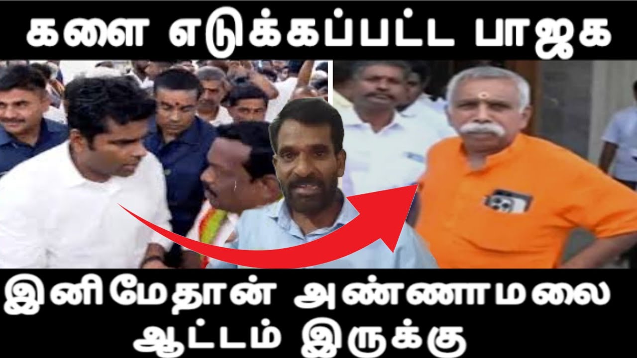 பறிக்கப்பட்ட பதவி இதுவரை வெளி வராத உண்மைகள் அண்ணாமலை ஆதரவாளர்கள் படுகுஷி  annamalai