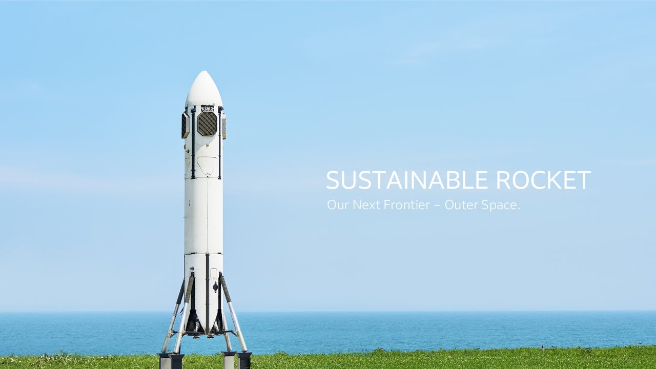 Honda Sustainable Rocket　Our Next Frontier – Outer Space.