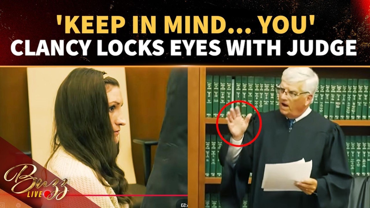 Lindsay CLANCY'S ICY LOOK AT JUDGE Turns Heads On Day 6 Of Trial | WATCH