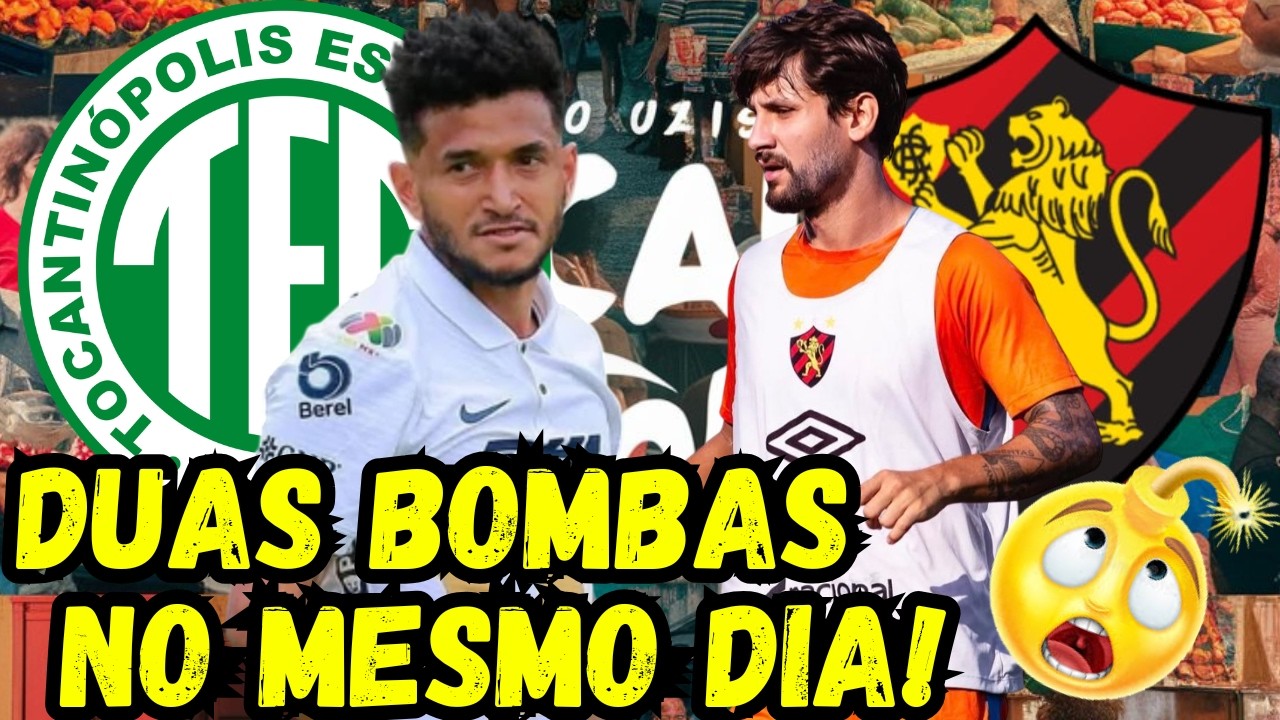 NEYMAR DO NORDESTE NO TOCANTINÓPOLIS! E SPORT RESCINDE COM PEDRO AUGUSTO! #sport  #tocantinopolis