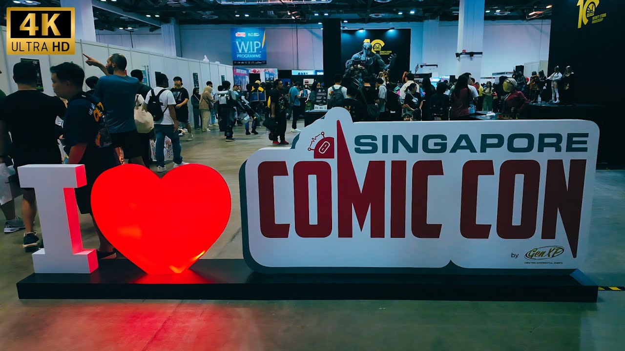 Singapore Comic Con 2025 FULL 4K Tour at Marina Bay Sands | BIGGEST Pop Culture Event!