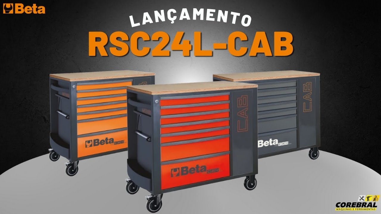 Carro de Ferramentas RSC24L-CAB - BETA