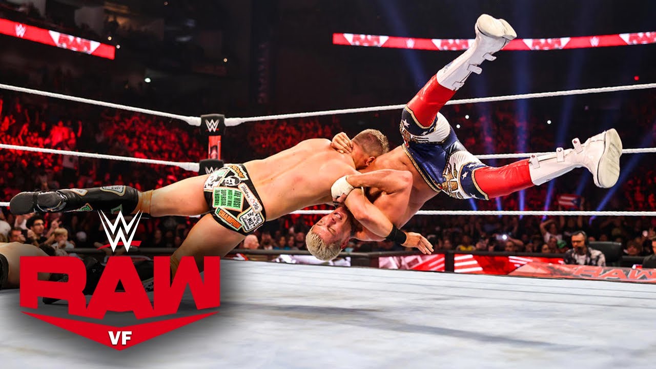 Cody Rhodes vs Finn Bálor vs The Miz - Tournoi pour le titre poids lourds : Raw, 8 mai 2023