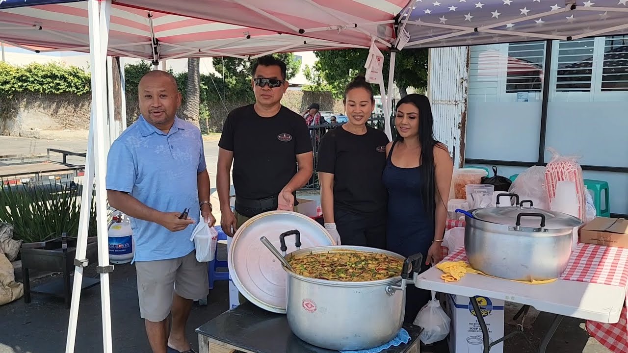 Meet Facebook Friends - Asian Foods Shopping - Beach ⛱️ 