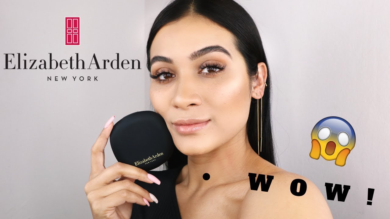 Full Face of Elizabeth Arden - Bouncy Makeup Foundation Review