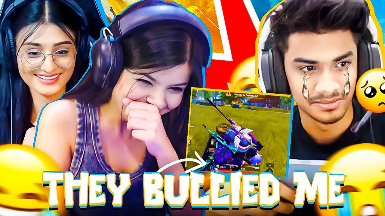 Getting bullied by @KrutikaPlays   and @PAYALGAMING