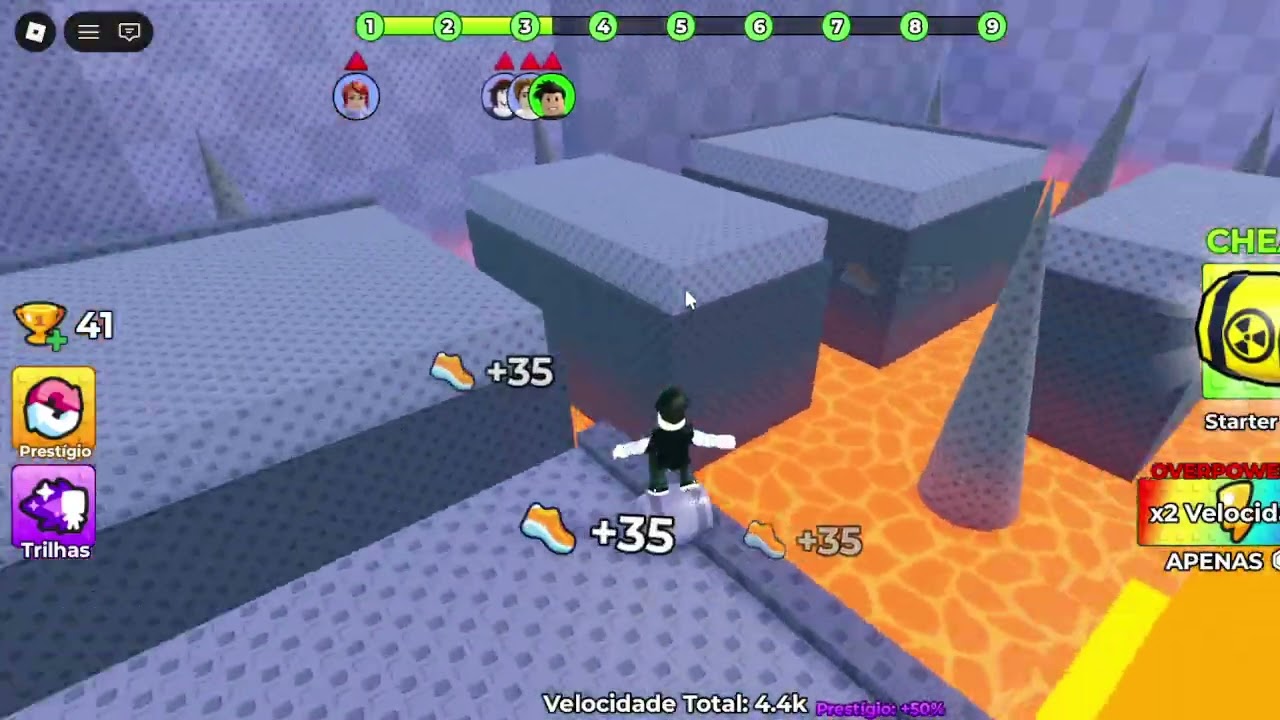 A Cada Segundo Eu Ganho +1 Velocidade | Roblox 1-Speed-Barrel-Escape