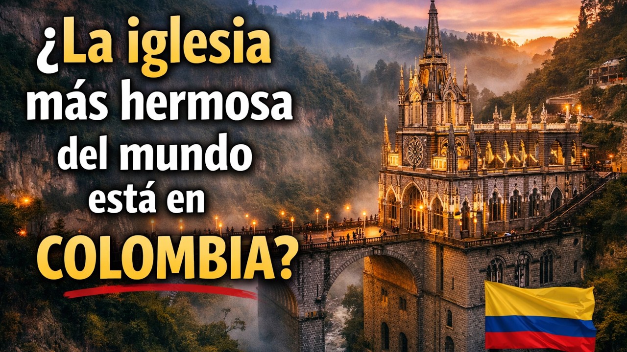 ⛪Santuario de Nuestra Señora del Rosario de LAS LAJAS [La Iglesia MÁS BELLA del Mundo]