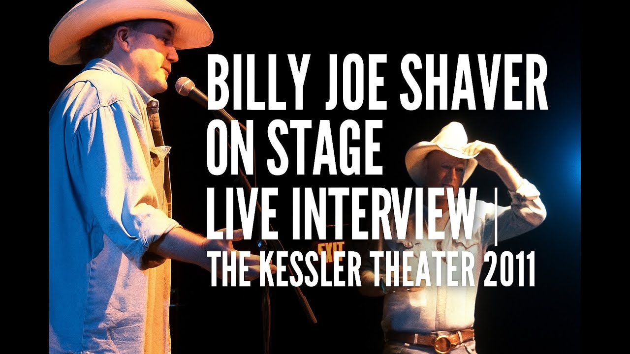 Billy Joe Shaver On Stage Live Interview | The Kessler Theater 2011