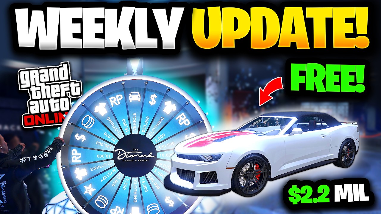 FREE $500K, FREE CARS & MORE! | GTA Online Weekly Update!