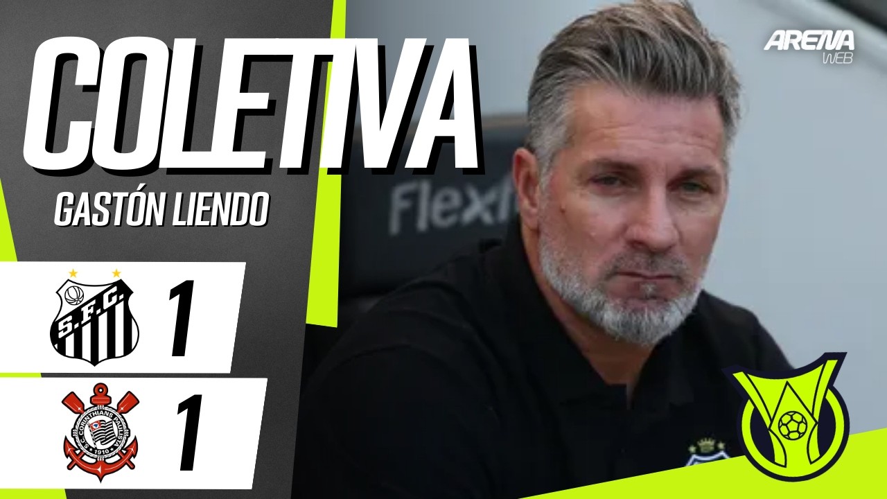 COLETIVA GASTÓN LIENDO | Santos x Corinthians - Brasileirão 2026