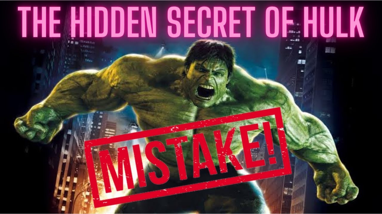 THE HIDDEN SECRET OF HULK AND MANY MORE FACTS | FACTS GURUJI | #facts