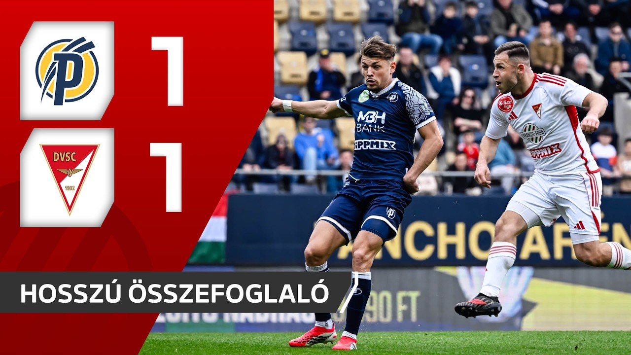 Fizz Liga: Pusk&aacute;s Akad&eacute;mia FC&ndash;Debreceni VSC 1&ndash;1 | hossz&uacute; &ouml;sszefoglal&oacute;