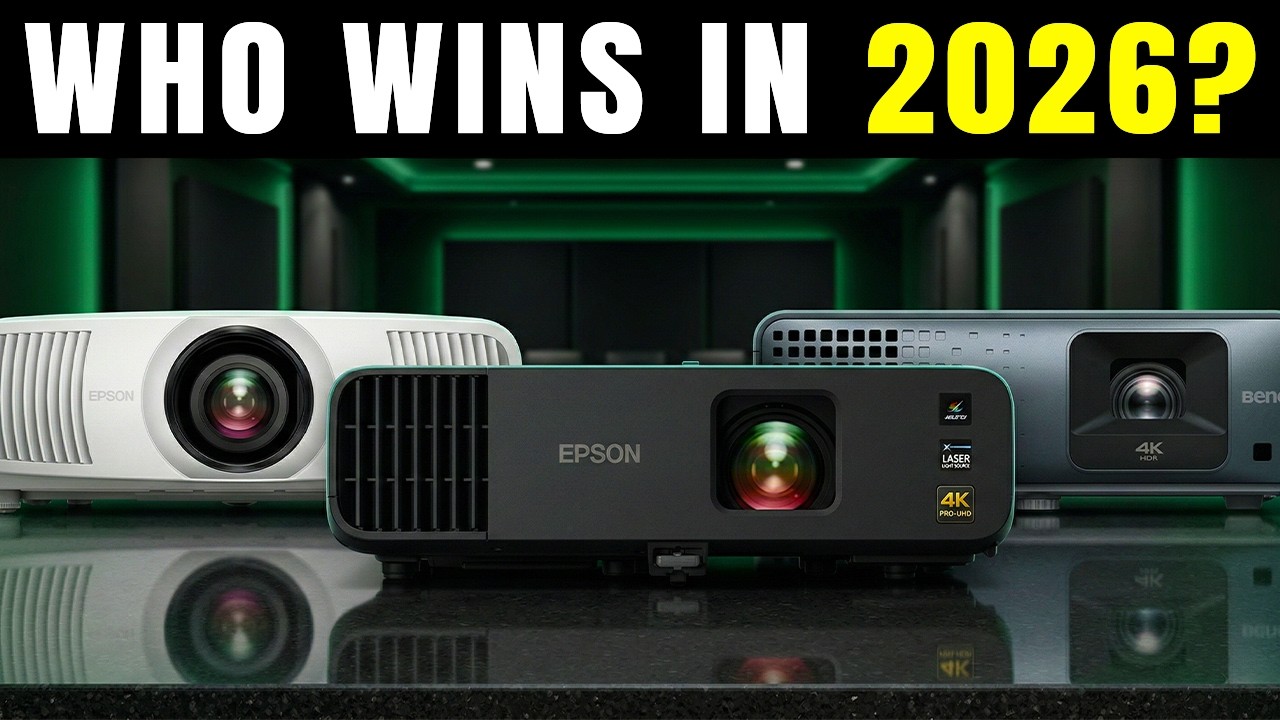 🎥 6 Best Projectors for Home Theater & 4K Streaming [2026]