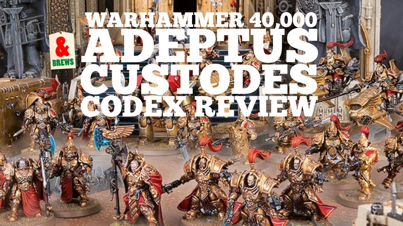 Обзор нового кодекса Adeptus Custodes для Warhammer 40,000 (9-я редакция)
