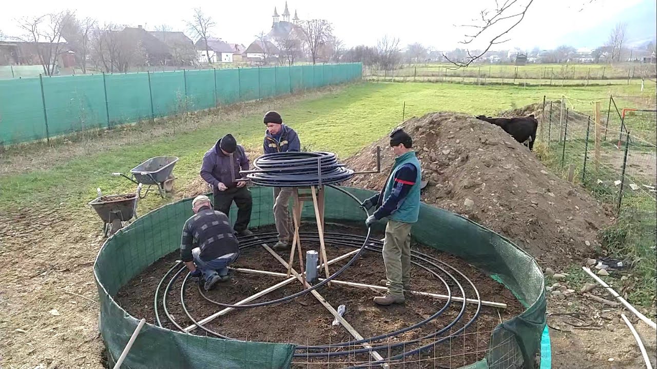 Incalzirea casei cu ,,Centrala Verde'' pe baza de compost