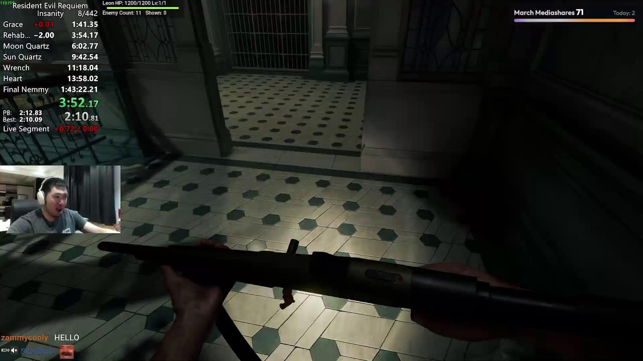 [Live] Resident Evil Requiem Insanity Mode Speedruns