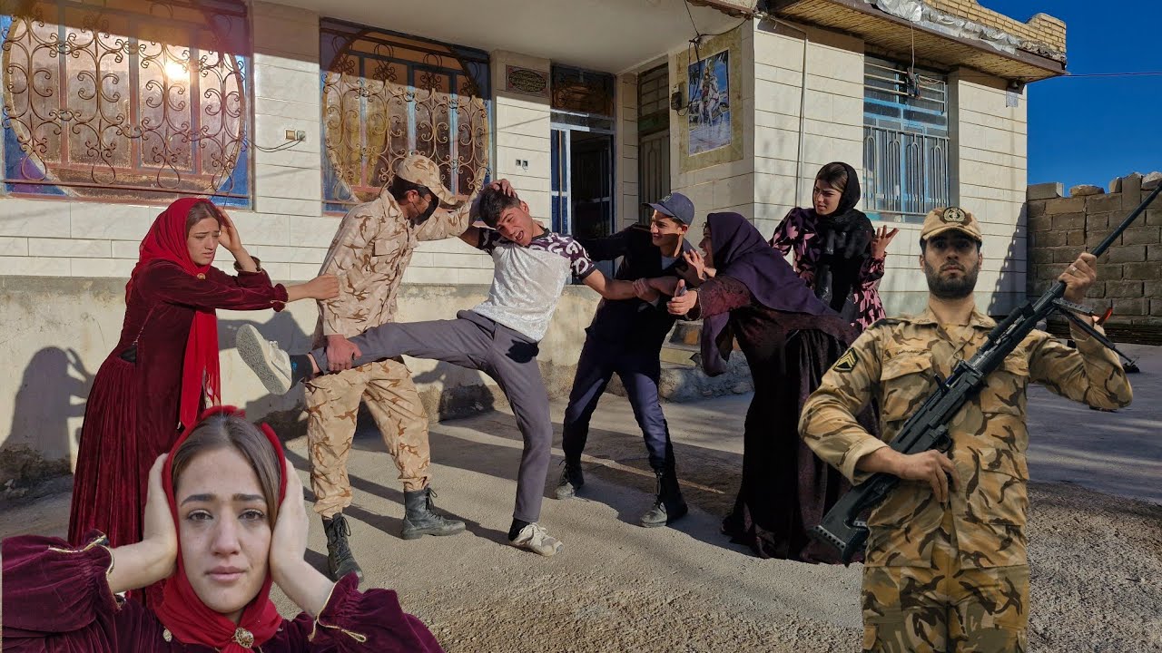 When the police go to Abolfazl's house and beat him up, Zeinab is heartbroken.