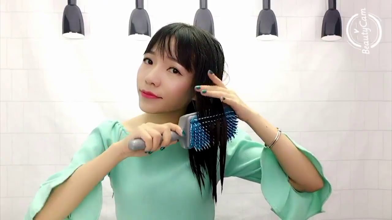 Quick-Dry Microfiber Hair Brush