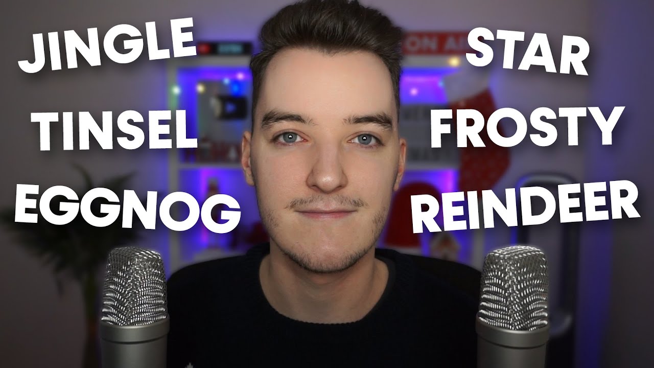 [ASMR] Whispered Christmas Trigger Words