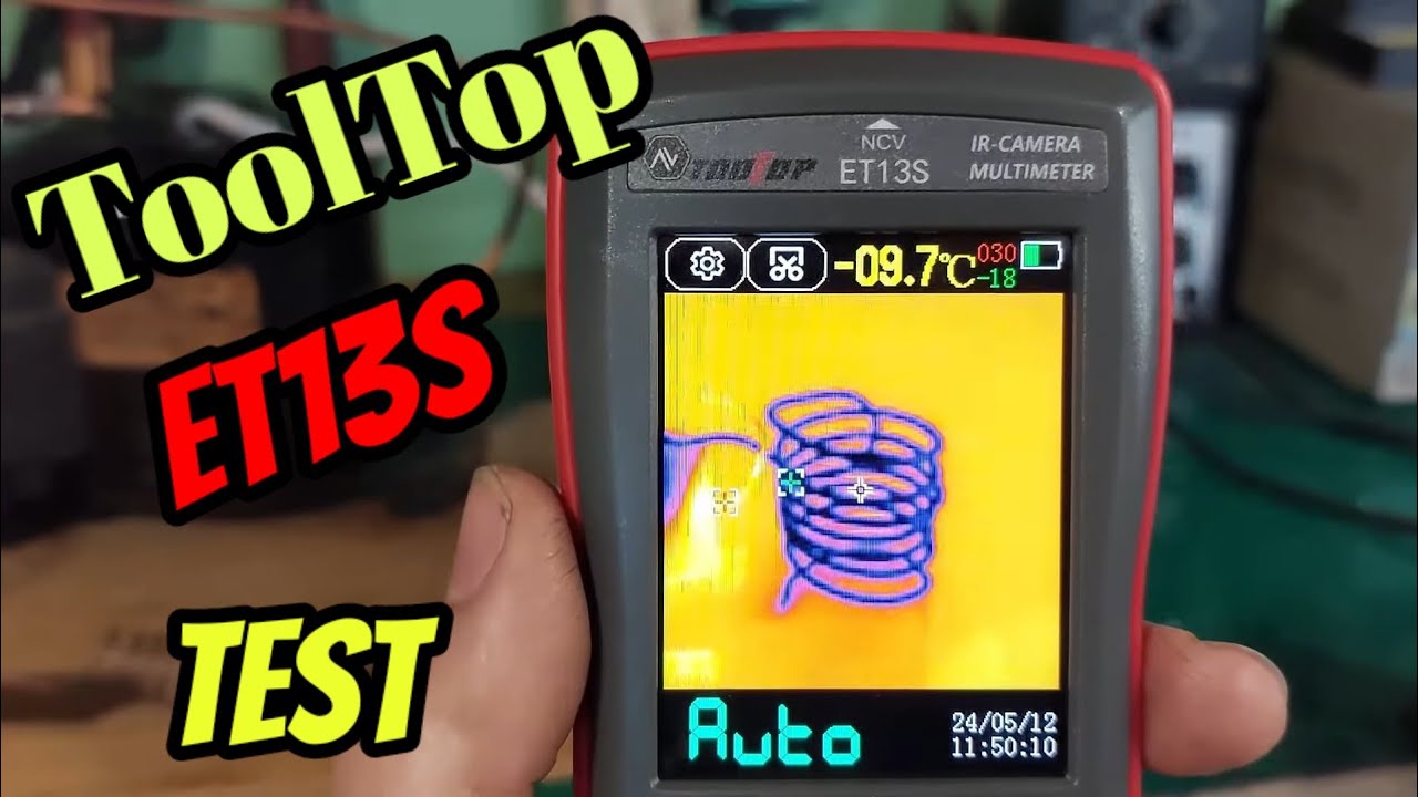 Multimetr z funkcją Kamery Termowizyjnej #TOOLTOP ET13S