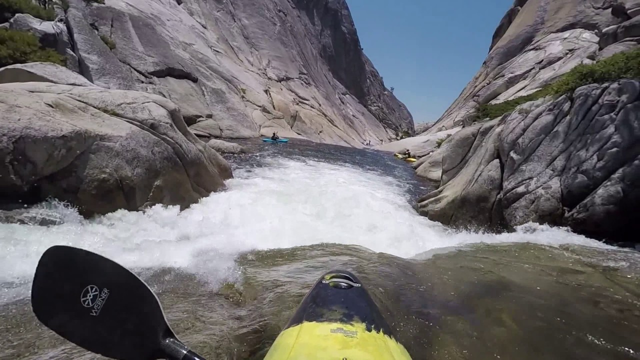 Kayaking Upper Cherry Creek in California Part 2