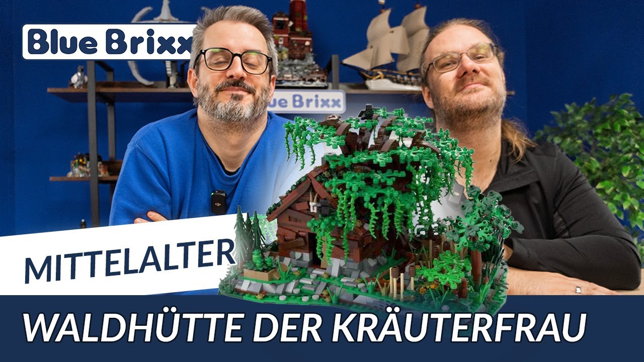 Unglaublich detailliert! So sieht die Waldhütte der Kräuterfrau von BlueBrixx aus!