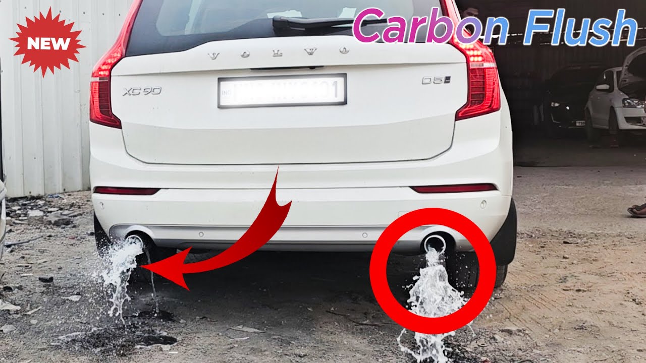 ⏲️ Volvo XC90 SUV Soot Mass Flush, Deep Engine + Deep Exhaust Catalytic Converter DPF Cleaning.