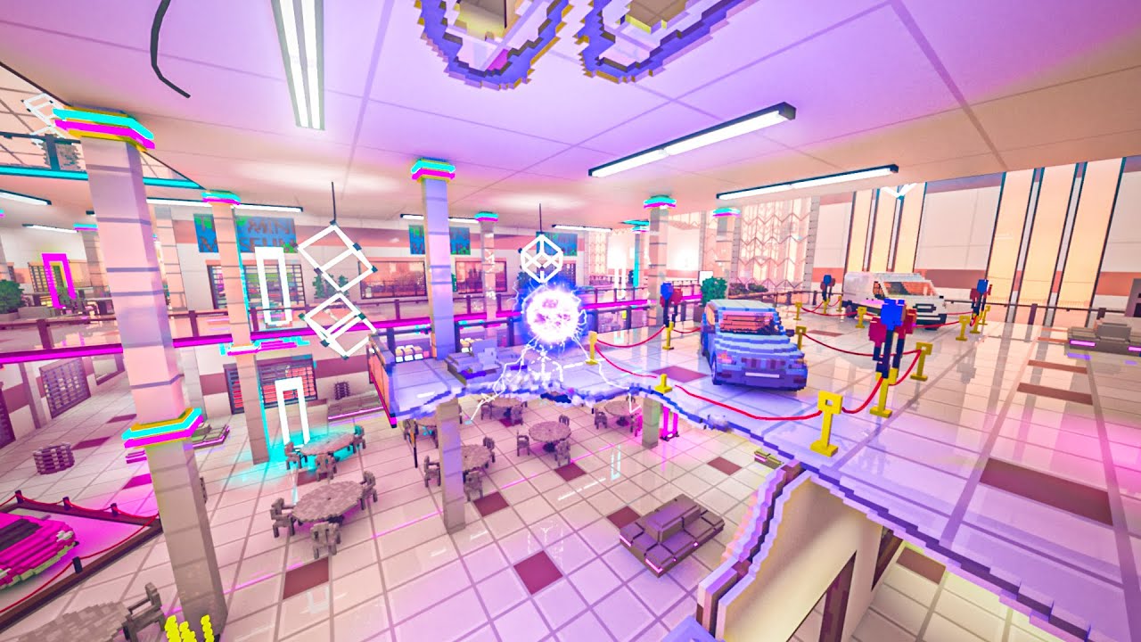 Destroying North Pine Mall with Lightning Ball - Teardown