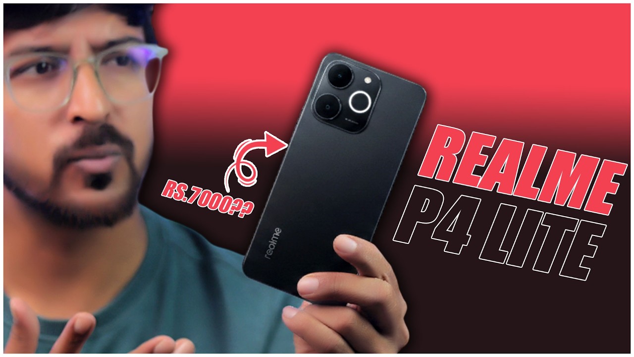 Realme P4 Lite Launching This Week 🇮🇳 | 6300mAh 🔋 | 90Hz Display! - Budget Phone with Big Battery!