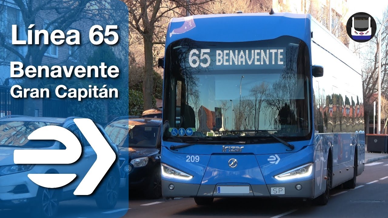 Viaje en la línea 65 de EMT Madrid | Benavente - Gran Capitán