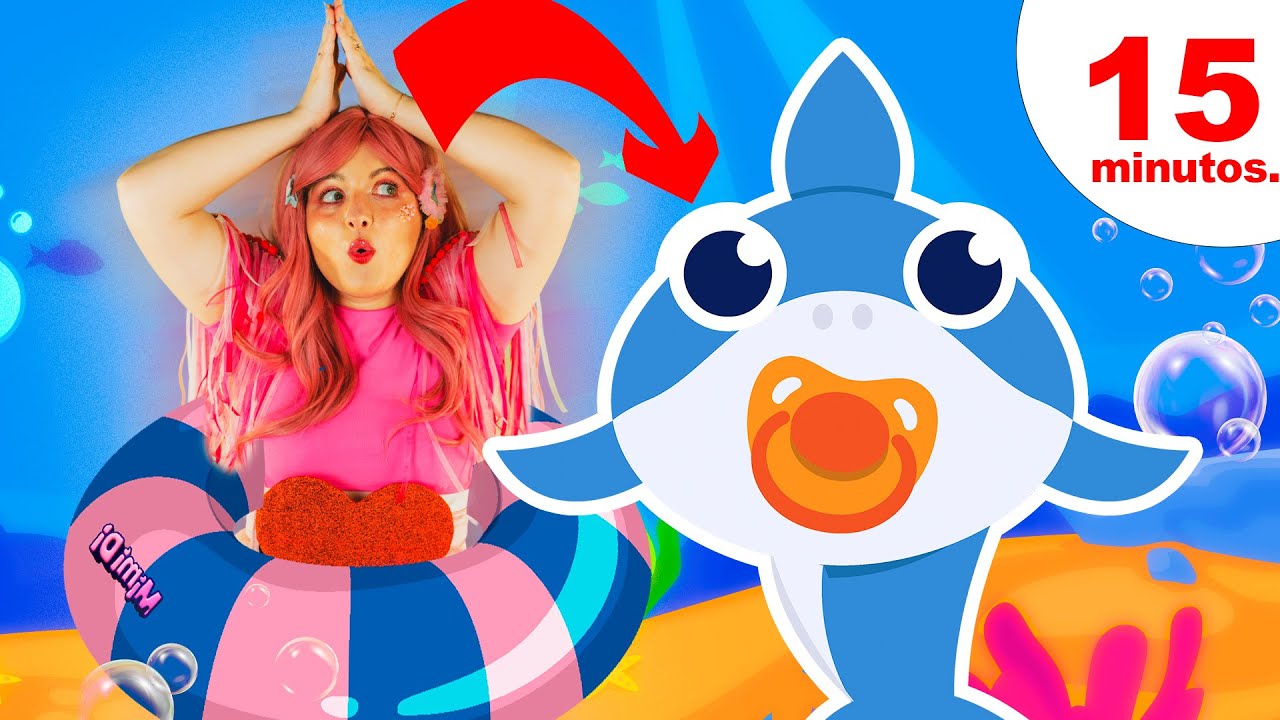 Tiburón Bebé Duru Duru 🐬 | Cantemos con Mimi Di | canciones infantiles (Baby Shark)