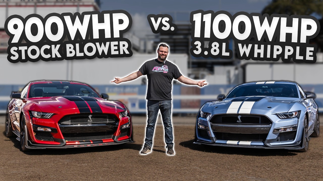 900WHP GT500 vs 1100WHP Whipple GT500...Which is Better?