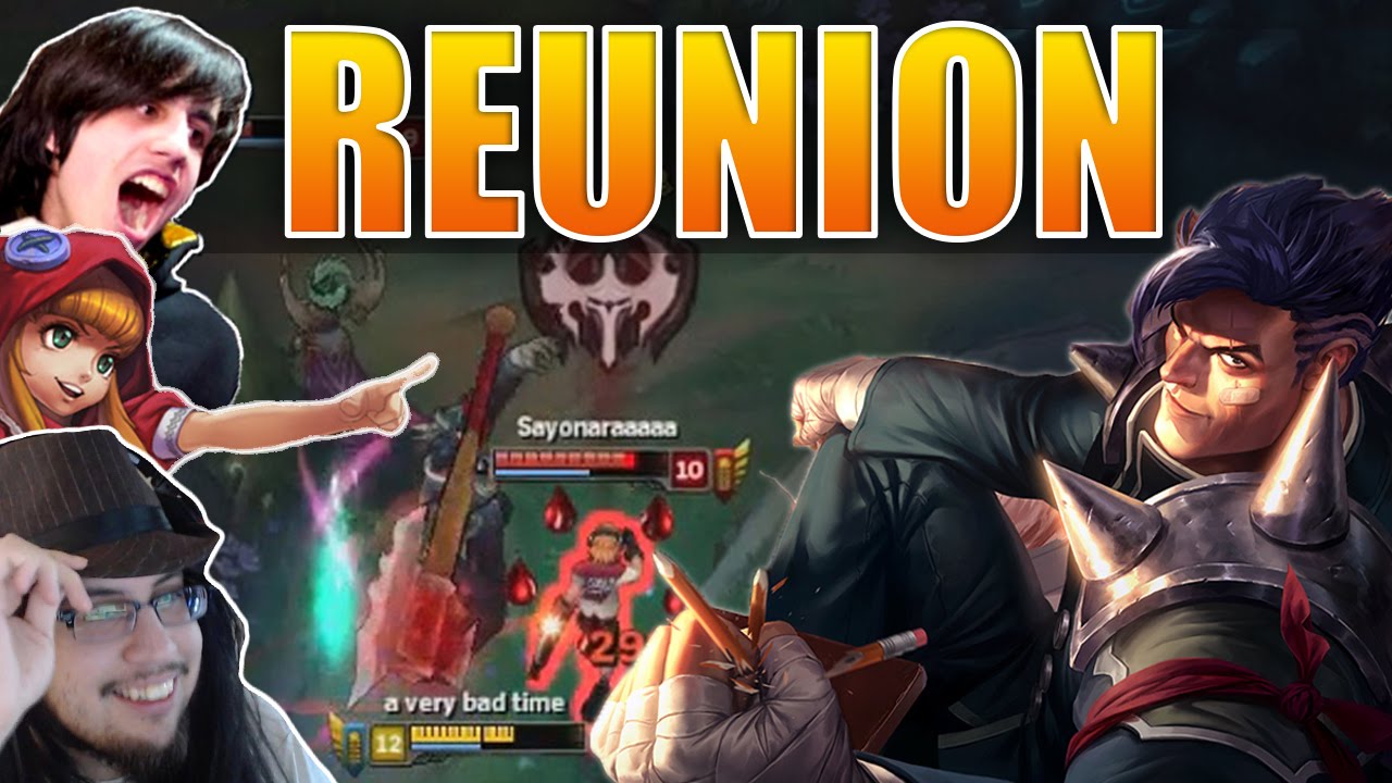 Dyrus - THE REUNION при участии Imaqtpie, Annie Bot и IWDominate