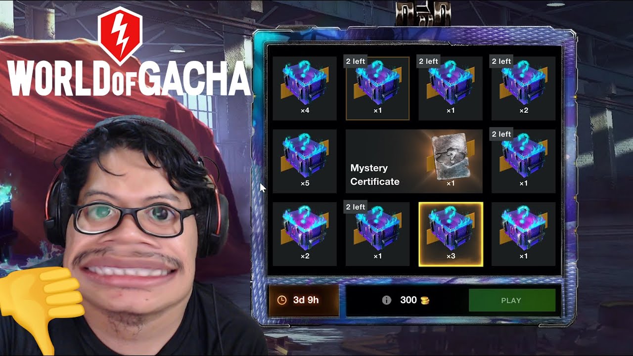 This is worthless! - Gacha Mystery Certificate
