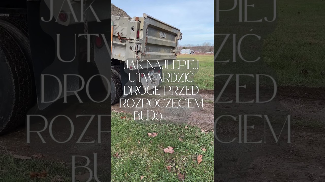 Jak najlepiej utwardzić drogę przed rozpoczęciem budowy?