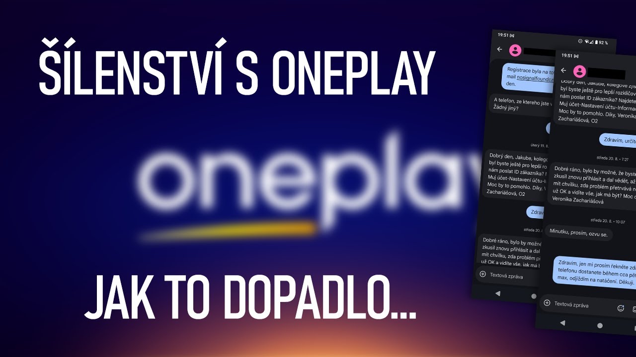 Oneplay, jak se nám ozvali přímo z O2