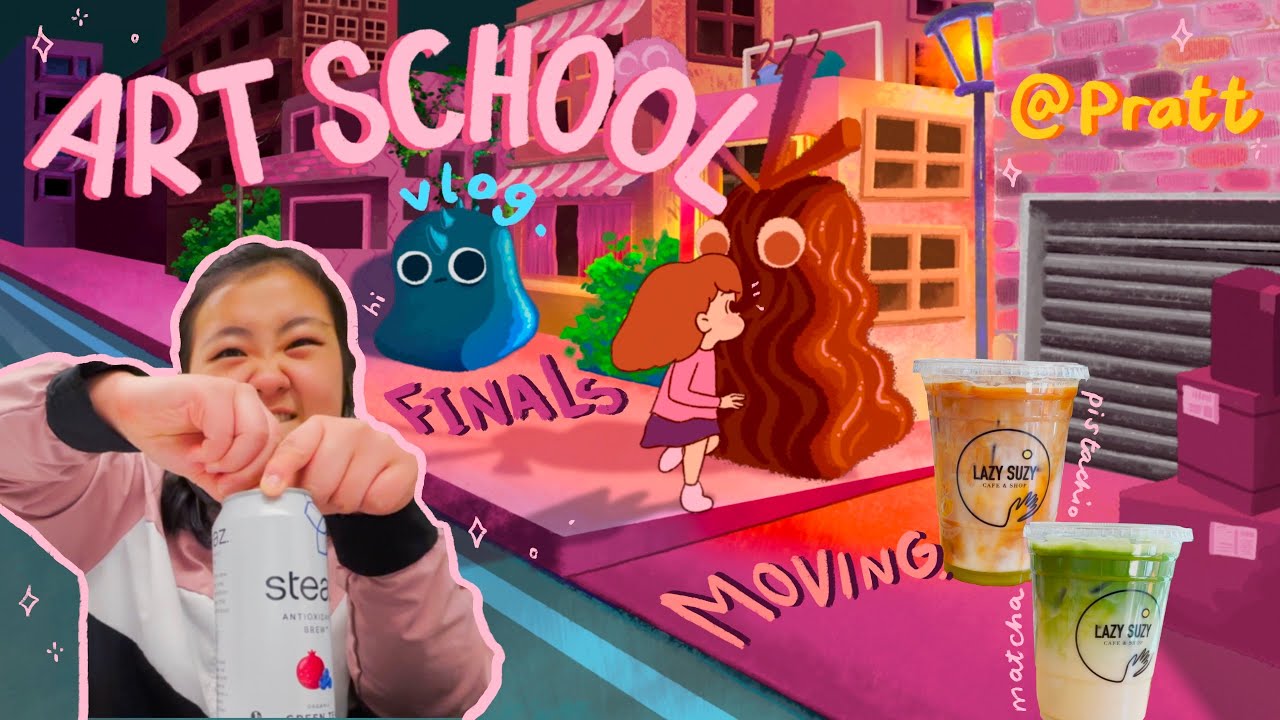 ART SCHOOL FINALS AT PRATT *animation stress, moving in nyc, and building furniture*