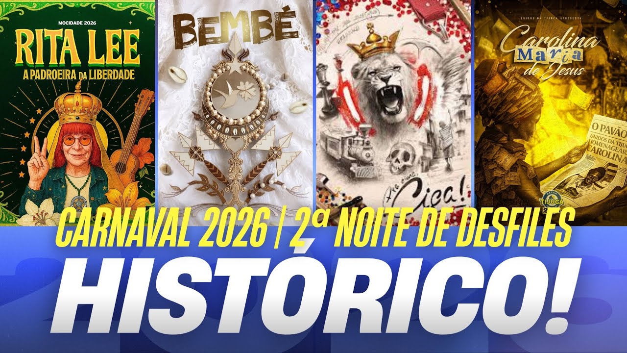 Primeiras impressões | 2ª noite Carnaval 2026 RJ