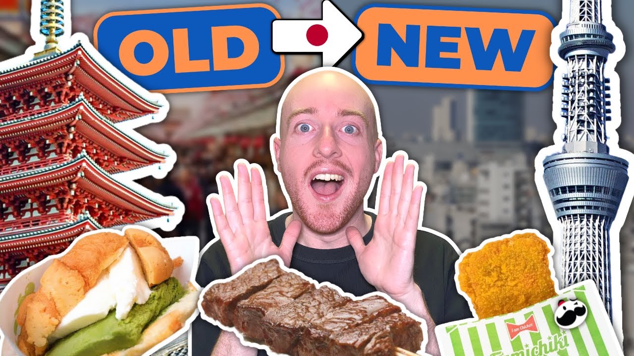 I Walked from Tokyo's OLDEST Temple to NEWEST Tower | Asakusa & Skytree