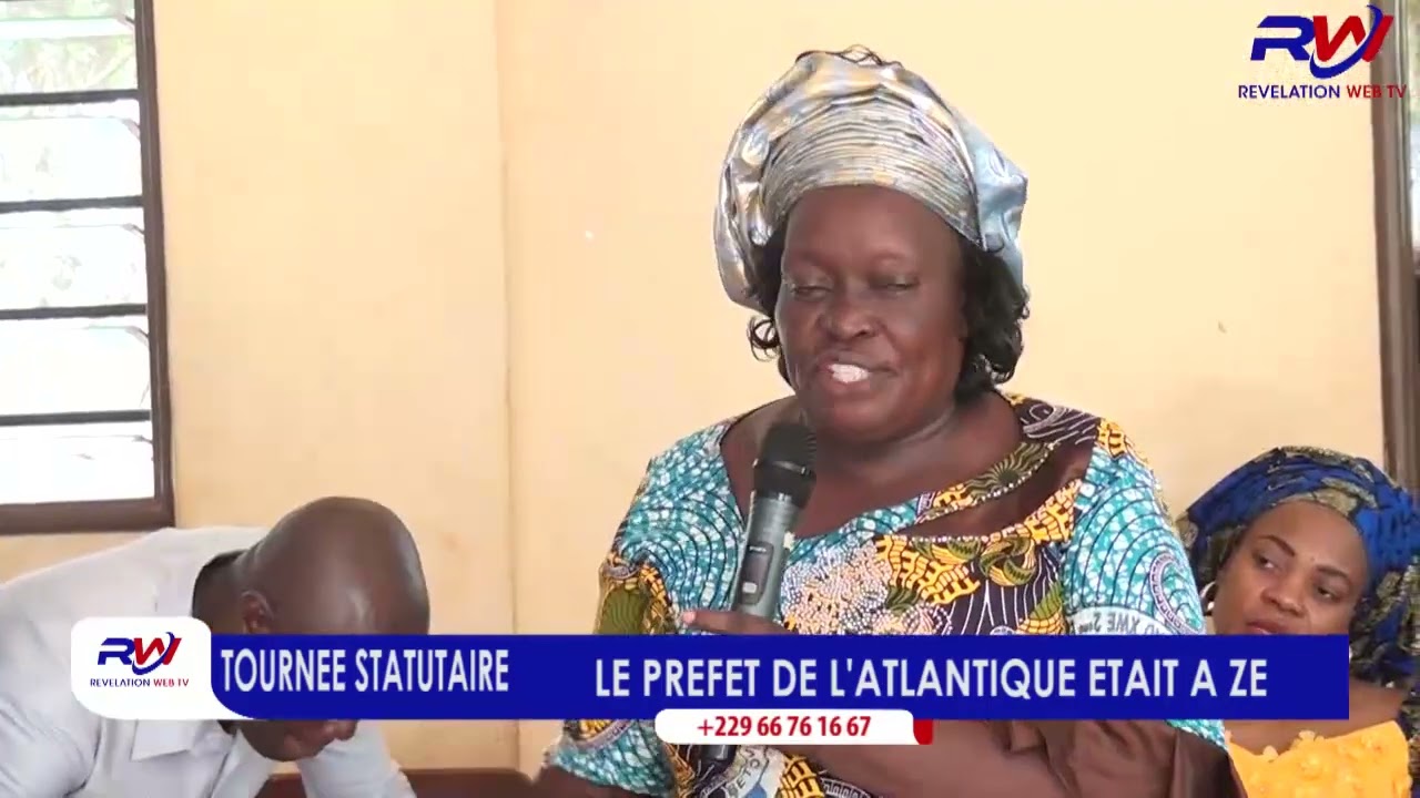 REVELATION WEB-TV /TOURN&Eacute;E STATUTAIRE DU PREFET DE L'ATLANTIQUE, JEAN-CLAUDE CODJIA &Eacute;TAIT &Agrave; 