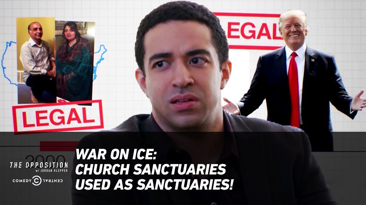 War on ICE: Church Sanctuaries Used as Sanctuaries! - The Opposition w/ Jordan Klepper